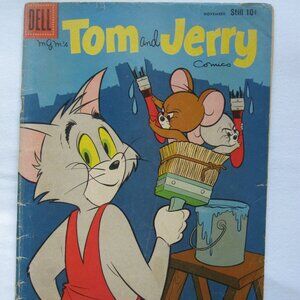 1958 Dell Comic Book: MGM's Tom and Jerry Comics #172, 10c cover